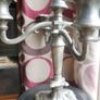 Vintage Candle Candleabra 4 Arm 5 Candle  10,5"tall-11" Wide Image 2