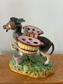 Ceramic Donkey Figurine