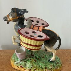 Ceramic Donkey Figurine