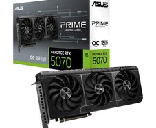 Asus Prime GeForce RTX 5070 OC 12GB 192-Bit GDDR7 PCI Express 5.0 DLSS 4.0 Graphics Car