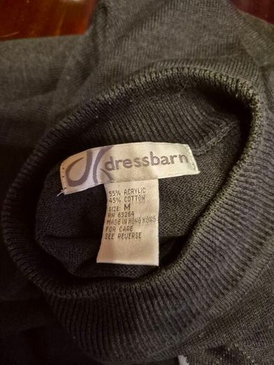 Dressbarn. Short Sleeve Jumper