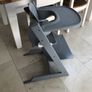 Grey stokke high chair Image 5