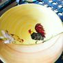 trio of dish, platter , jug . hens motif Image 2