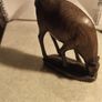 African Carved Deer (handmade) Image 7