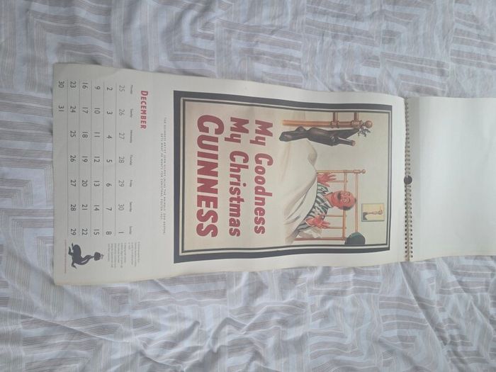 Guinness calender