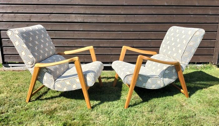 Mid Century Vintage G Plan Siesta Armchairs