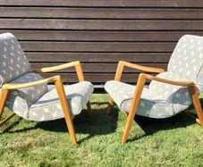 Mid Century Vintage G Plan Siesta Armchairs