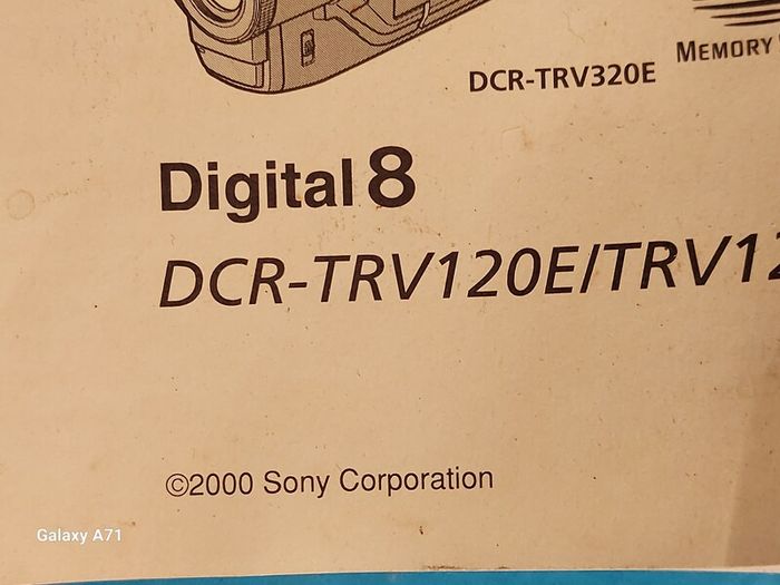 SONY Digital Handycam, Model DCR-TRV320E with Carry Case, Video Leads, Charger, New Blank Tape, Manuals, A True Blast from the Past, in excellent condition
