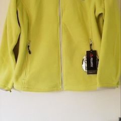 Brand New Regatta Yellow Polartec Fleece Zip-Up Jacket - Size 18