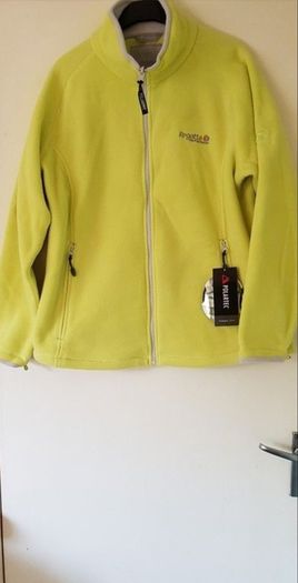Brand New Regatta Yellow Polartec Fleece Zip-Up Jacket - Size 18