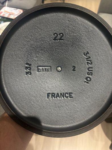 le crueset casserole x 2
