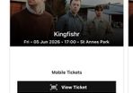 1 king fisher ticket