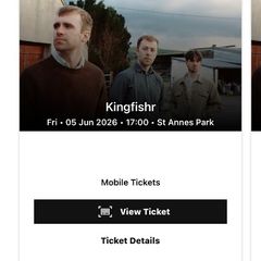 1 king fisher ticket