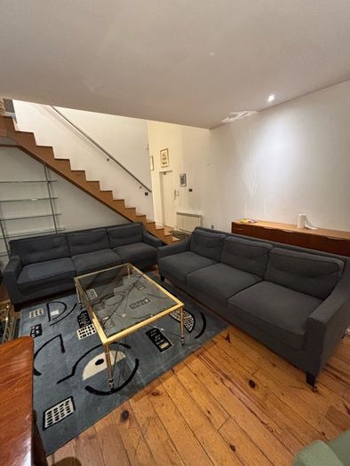 Pair of three/seater sofas priced to go.