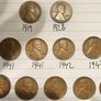 Set Of US 1 Cent Wheat Penny Coins Image 3