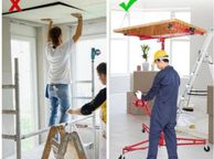 main image for ad Heavy Duty Drywall Lift Lifter Plaster Board Panel Hoist