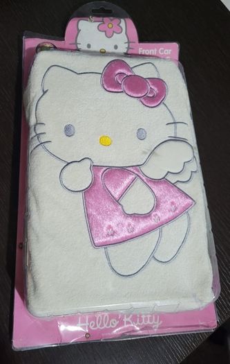 Hello Kitty Front Car Seat Cover and Headrest Cover