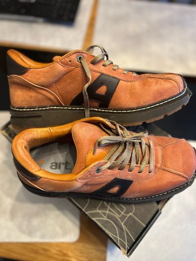 Mens full leather shoes ART 12uk 46eu