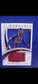 2022-23 Panini Immaculate Ousmane Dembele Heralded Materials Patch /99 Barcelona