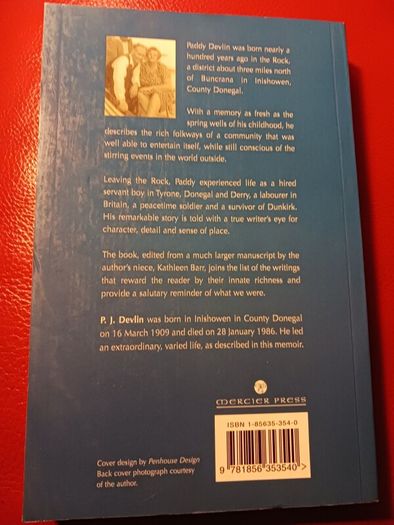 That Was The Way it Was/ P.J. Devlin/ 2001/ 1st edition