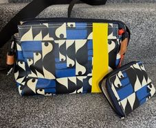 orla kiely bag and wallet