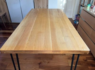 Heals Brunel Oak Dining Table