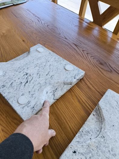 granite chopping boards, food display boards