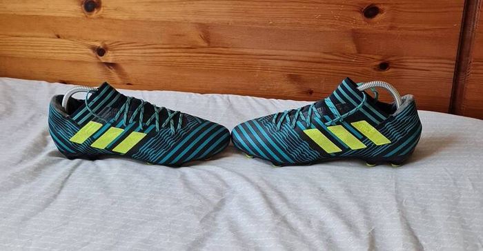 2017 adidas nemezis 17.3 fg Size 8 eu 42 blue/green in good condition