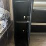 Black desk with shelves Image 3