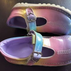 USED Girls Kickers Multicoloured Shoe for 5-6yr old approx
