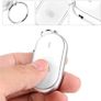 Keychain Locator, Voice Control Anti-lost Device Whistle Key Finder Keychain Tracer(White) Image 2