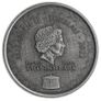2022 Tokelau 2 Dollars 1 oz Silver Bullion Coin - Komodo Dragon Antique Finish BU (In Capsule) Image 2