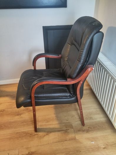 Black Leather Chair