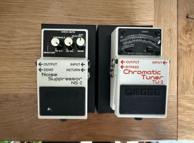 Boss TU-3 Chromatic Tuner & Boss NS-2 Noise Suppressor