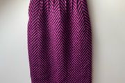 Mary O'Donnell Vintage Pure Wool Midi Skirt