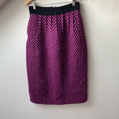 Mary O'Donnell Vintage Pure Wool Midi Skirt