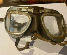 WW2, flying goggles,  spitfire RAF