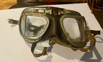 WW2, flying goggles,  spitfire RAF