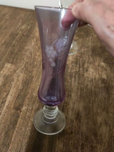 Beautiful antique glass.