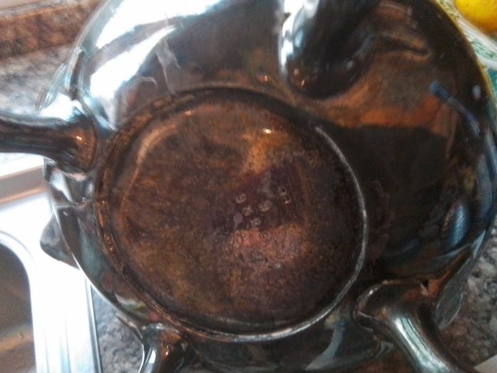 Swivel EPNS Teakettle on Stand
