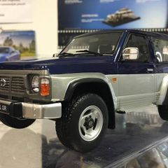 Nissan Patrol Gr Blue Th1 & Silver Kj1 1992 - Very Rare - Ottomobile - 1/18 - New In Box