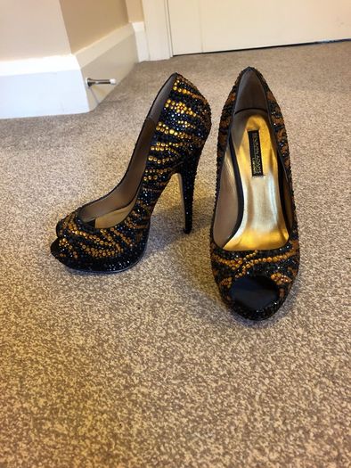 Benjamin Adams London Crystal Heels