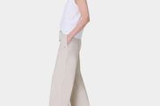 Size XXS New with tags Sweaty Betty Cream 30 inch inside seam Explorer Wide Leg 30" Trousers