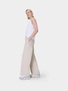Size XXS New with tags Sweaty Betty Cream 30 inch inside seam Explorer Wide Leg 30" Trousers