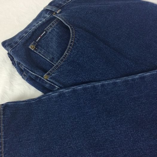 Ladies blue denim plus size jeans size 28L Includes Postage