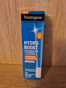 Neutrogena Hydro Boost Hydrating Fluid SPF50 Moisturiser with Hyaluronic Acid & Pro-Vitamin B5 & Niacinamide 50ml