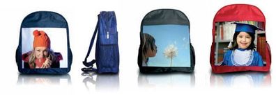personalised custom printed school bags / back to school stationery