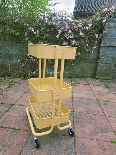 Ikea Drinks Trolley - Yellow