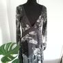 All Saints silk asymmetric dres size M 10 Image 8
