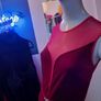 Sensational Vintage Christmas Holiday Season Evening Dress Image 3